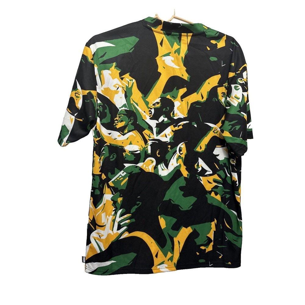 NWT PUMA Rival Rage AOP Jamaica Mesh Tee Men’s S - Picture 8 of 10